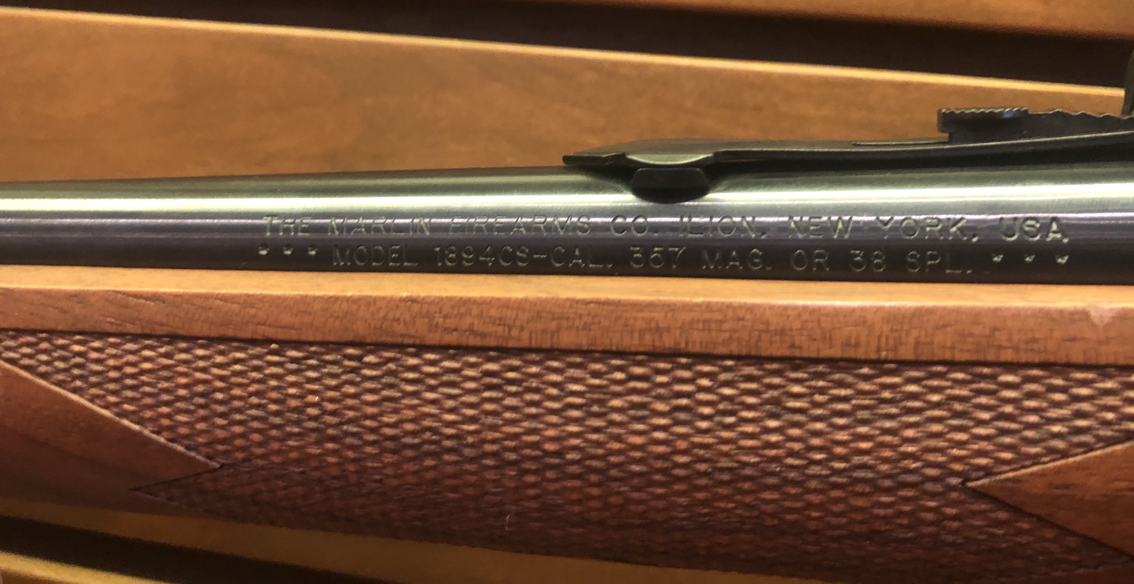 [ปืนฝากขายมือสอง] Marlin คานเหวี่ยง .357 นอนกล่อง สภาพ 90%++ ยาวเดียวไรเฟิล