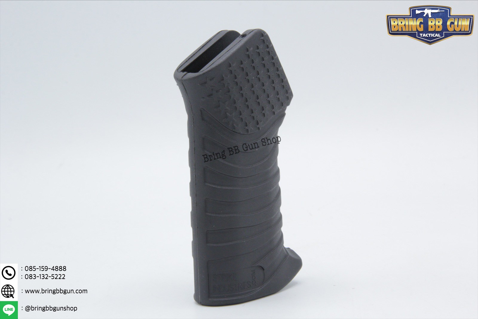 กริ๊ปมือหลังลายธงชาติอเมริกา ระบบGBB (กริ๊ปมือแก็ส) สำหรับปืน : M4/M16,AR9,AR15
