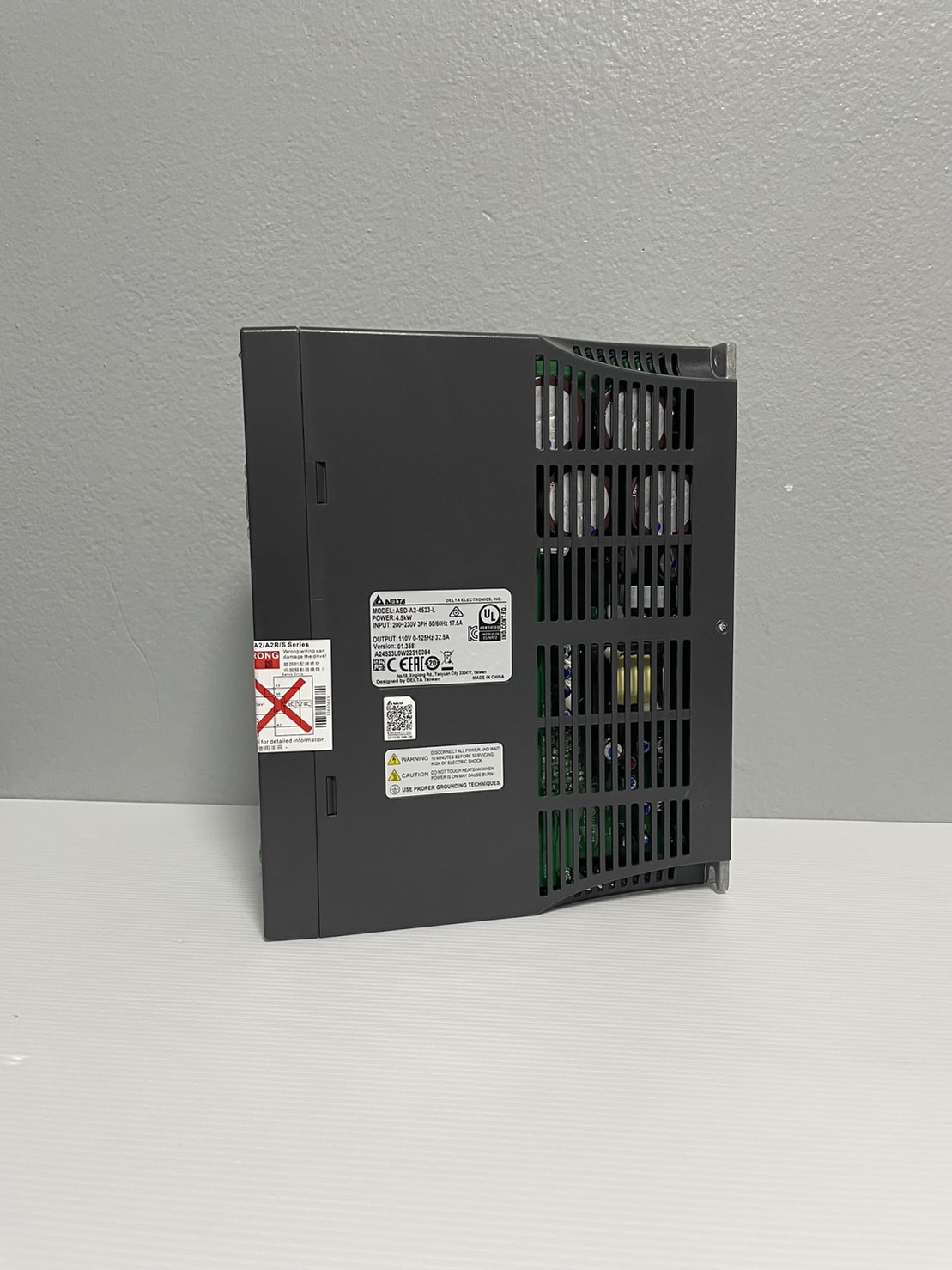 Delta AC Servo Drive ASD-A2-4523-L 4.5kW , 220V 3-Phase , close loop