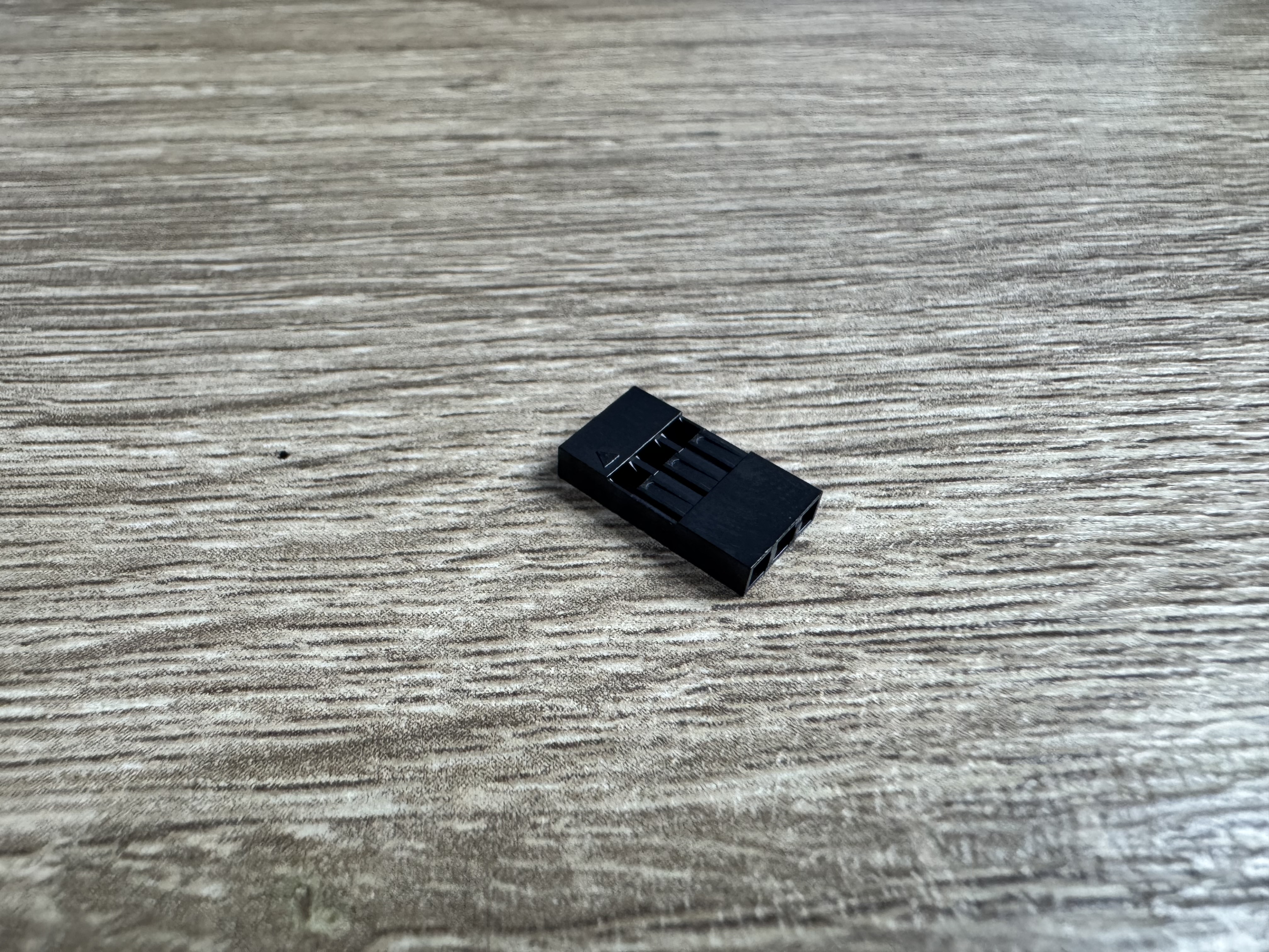 3 Pin 2.54mm Pitch Dupont Jumper Wire Cable Black Plastic (ชุดละ 10 ชิ้น)