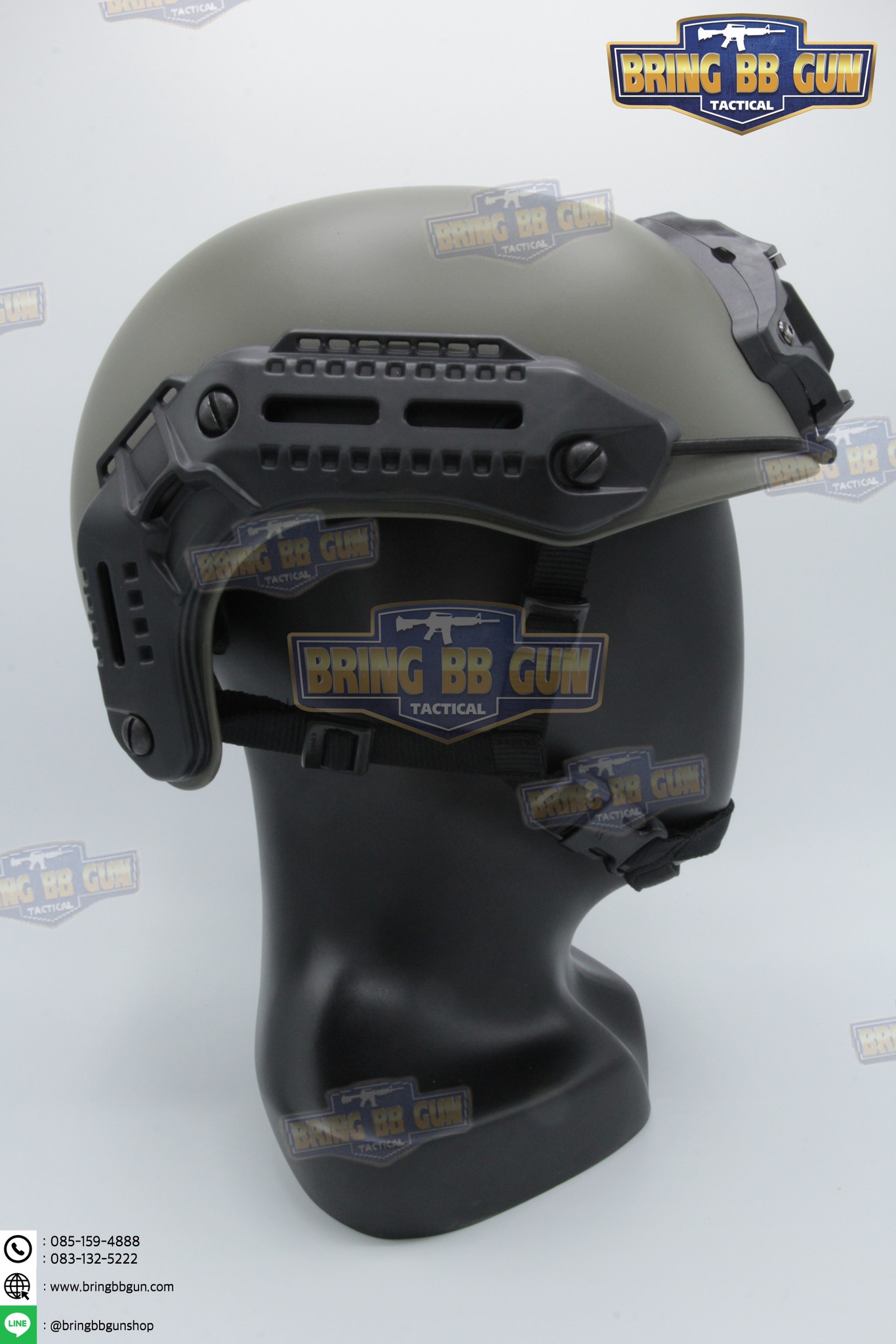 หมวก Fast ทรง MK ยี่ห้อ Emerson (หมวกฟาส) (MK Style Tactical Helmet) (MK Helmet)