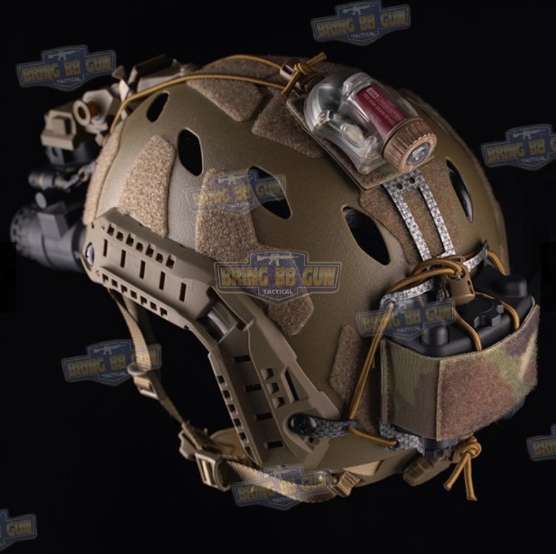 FRO PVS31 Battery Retention System (เพ้าเก็บแบตเตอรี่ไนท์วิชั่นติดหมวก Fast) (NVG Battery Helmet Pouch) (FERROR) (FRO)