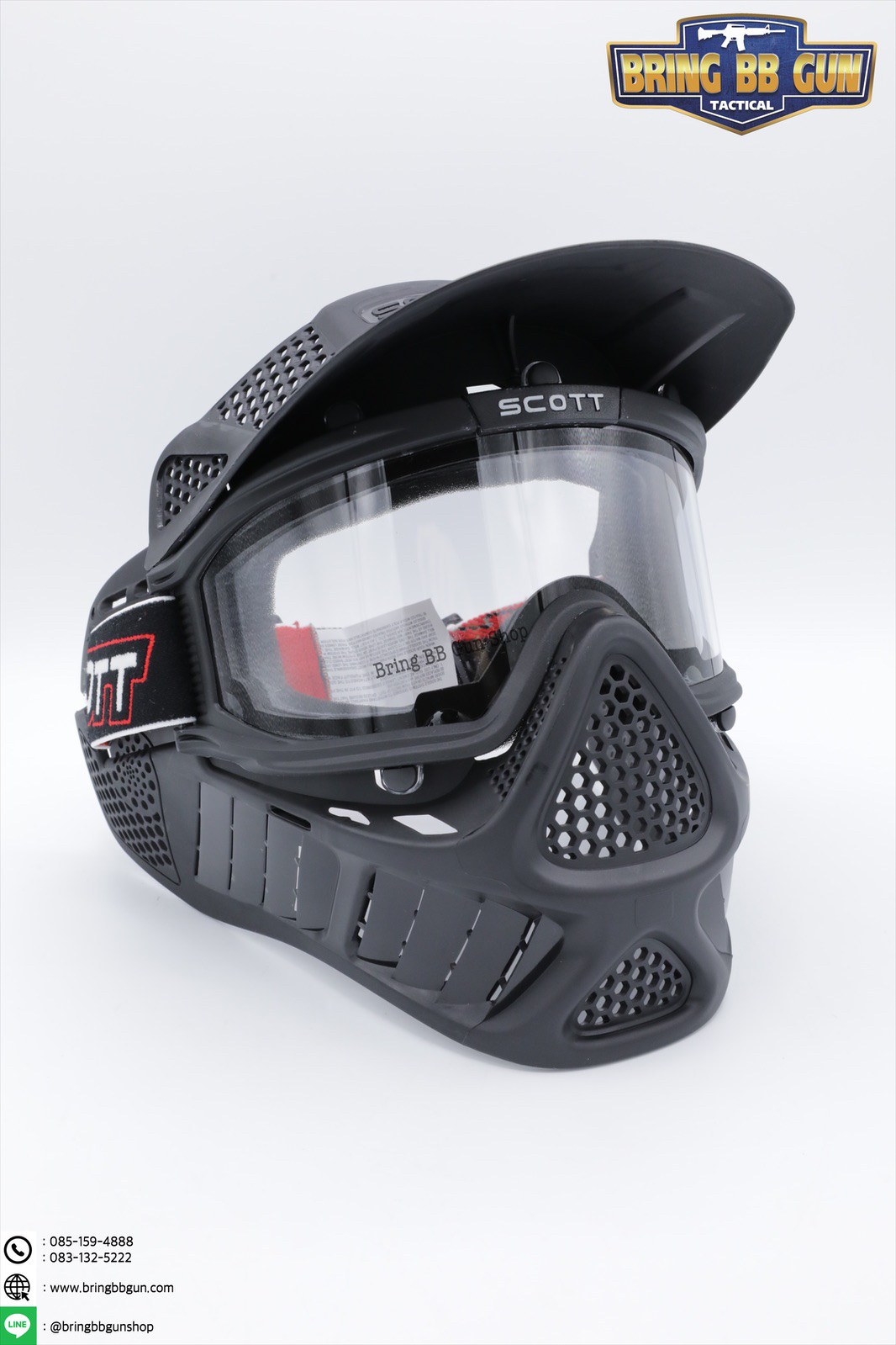 หน้ากาก Scott Mask เจน2 (รุ่นเลนส์สองชั้น)