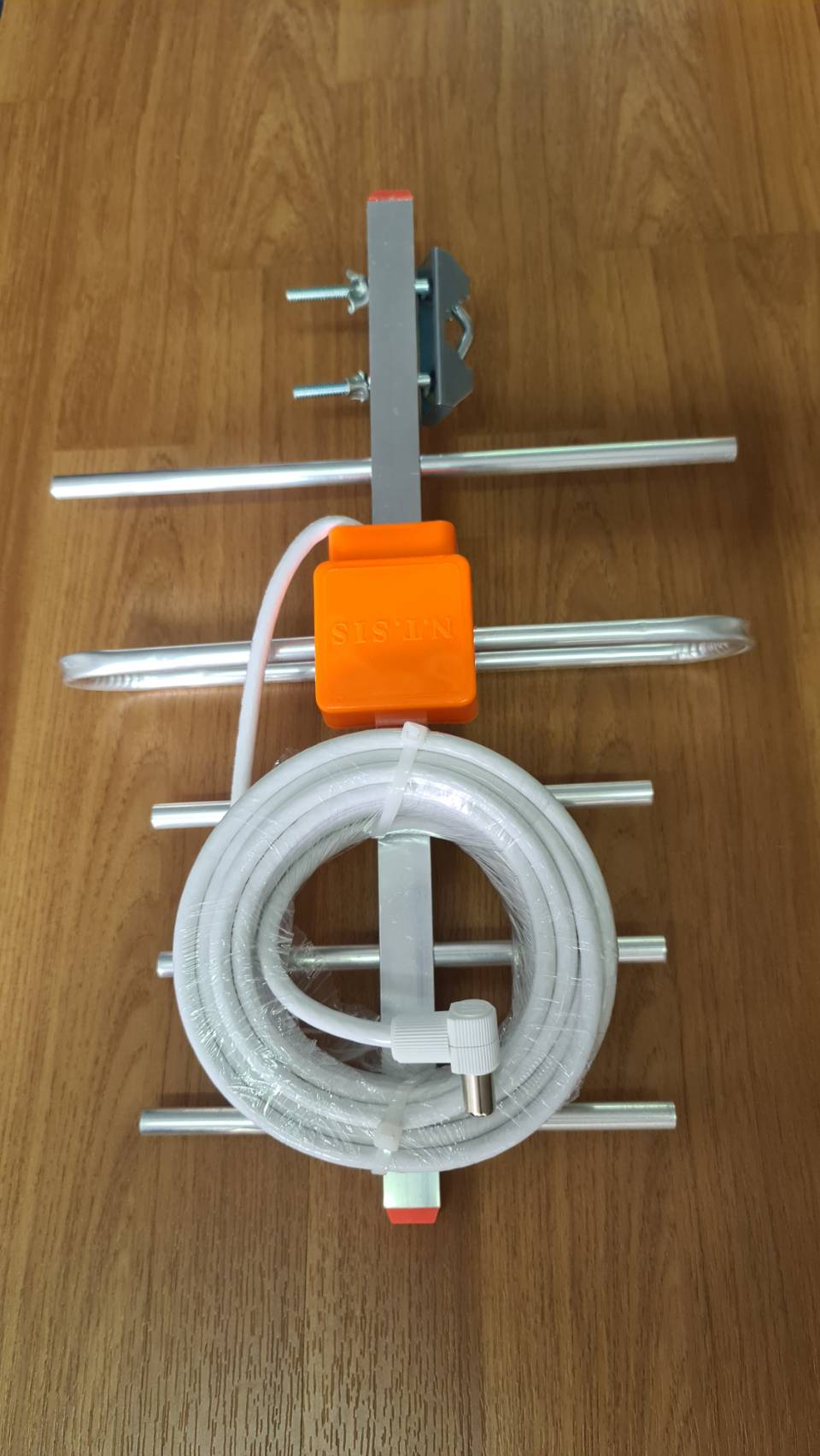 0000441 เสาโทรทรรศน์ เสาทีวี เสาอากาทีวีดิจิตอล พร้อมสาย ยาว 10 เมตร