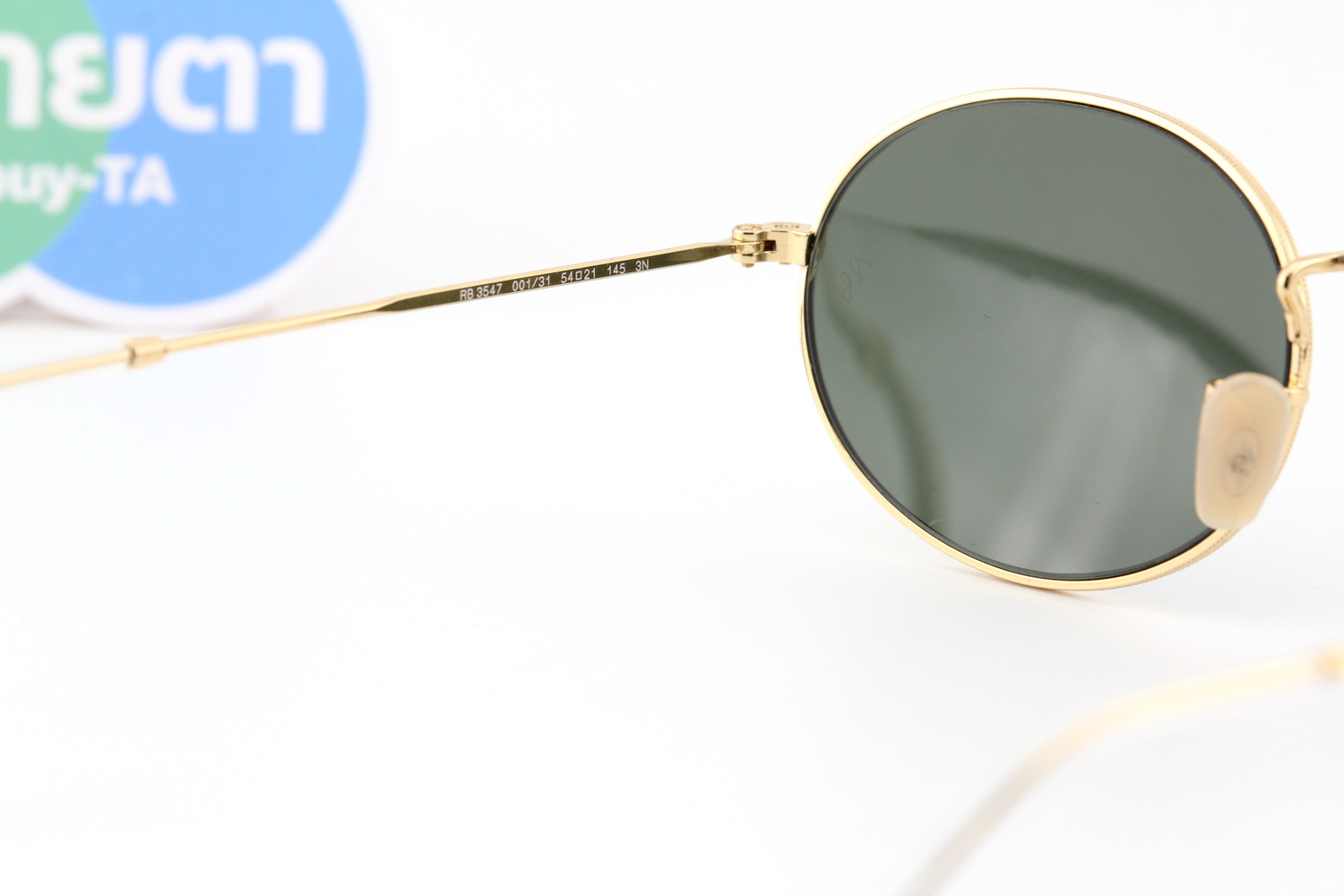 RayBan Oval RB3547 001/31 (ทรงรี)