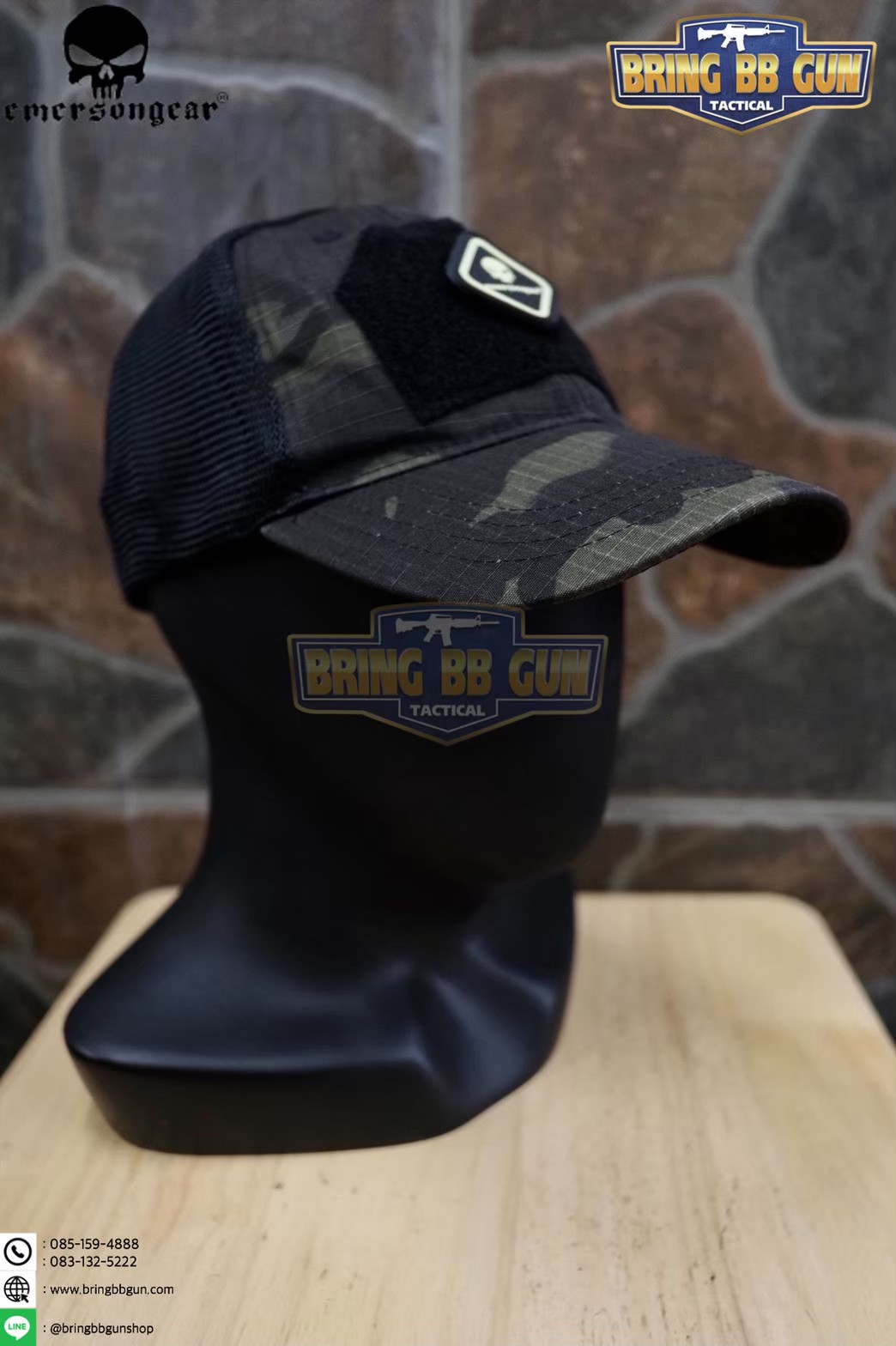 หมวกแก๊ป ยี่ห้อEmerson (Emerson Gear Tactical Assaulter Cap)