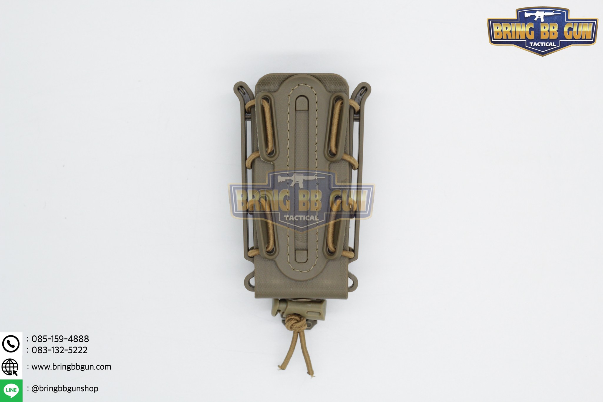 เพ้าเเม็กกาซีน Scorpion Soft Shell 9mm.&.45cal (ซองแม็กกาซีนปืนสั้น Scorpion Soft Shell) Scorpion Shape Soft Shell Magazine Pouch (9mm.&.45cal)