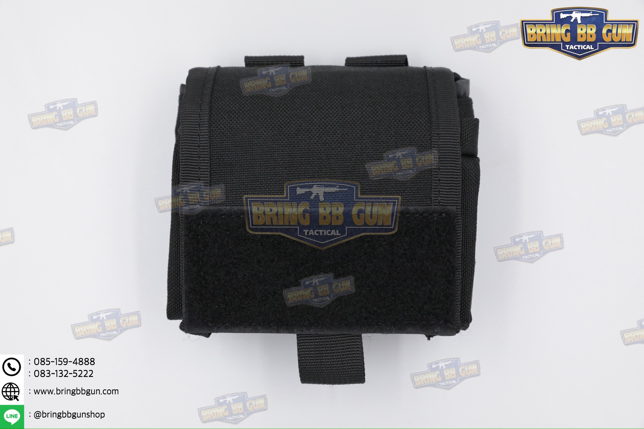 ถุงทิ้งแม็กกาซีนแบบพับได้ B01 (ถุงเก็บอุปกรณ์) (Tactical Storage Bag) (Folding Magazine Recycling Bags) (Drop Pouch) (Dump Pouch)