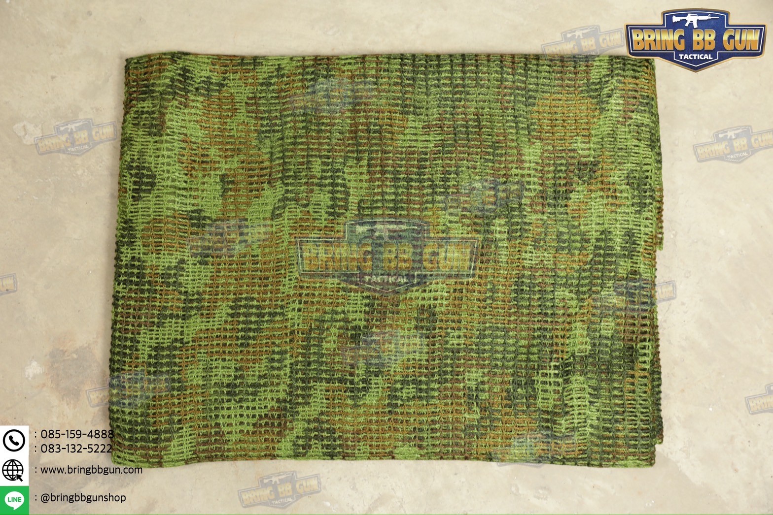 ผ้าพันคอแบบตาข่าย