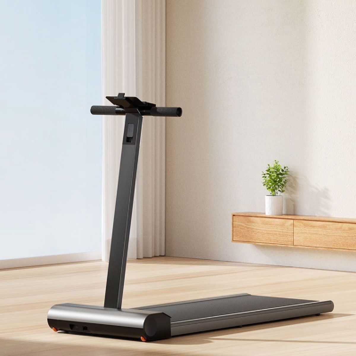 9,599 *ทักแชทผ่อน0%ค่าส่ง 0บ.(Global Version) Xiaomi Mijia Walking Machine (Armrest Version) ลู่วิ่งไฟฟ้าอัจฉริยะ ราวจับรูปตัว T พับเก็บได้