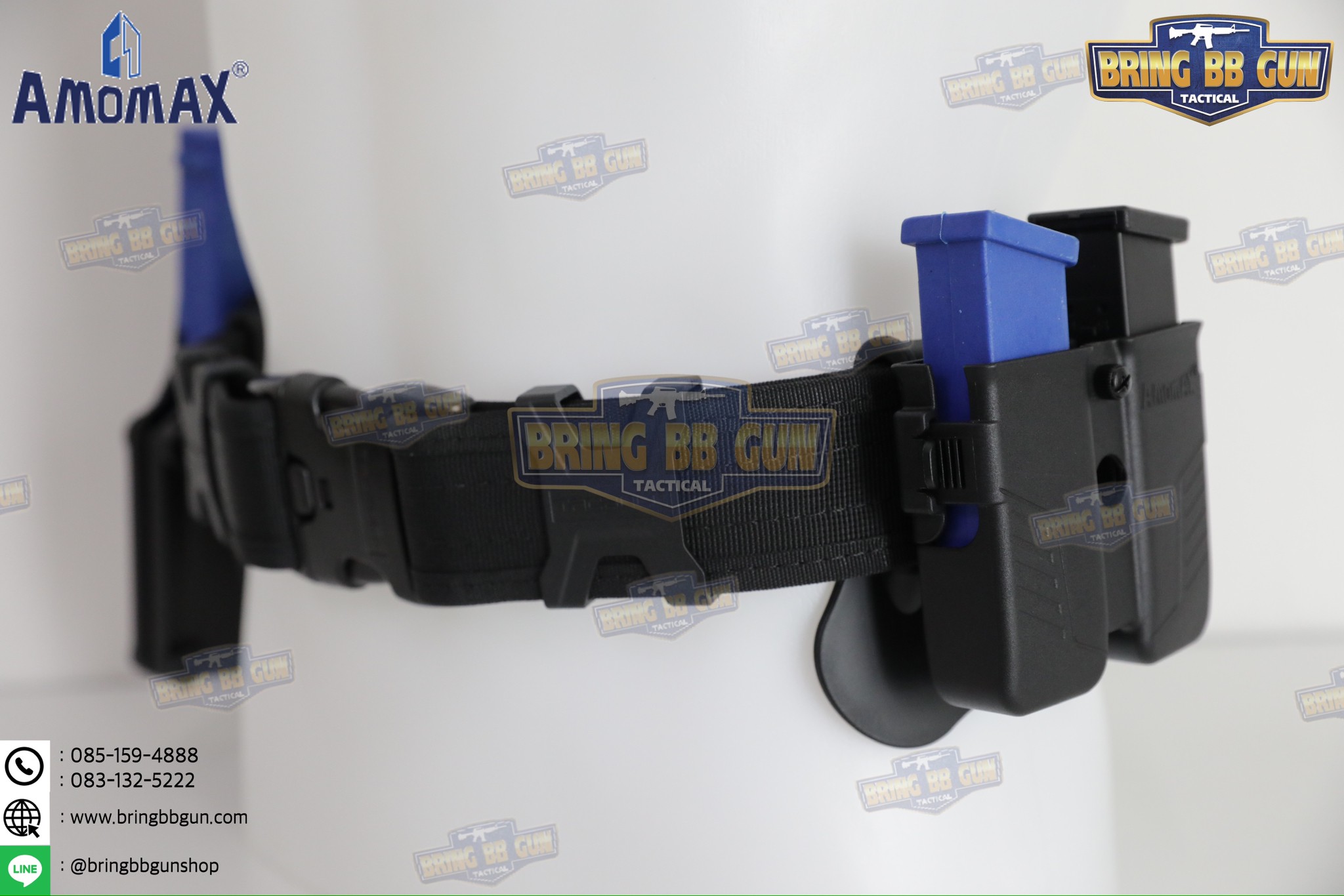 ซองแม็กกระซีนคู่ Universal ยี่ห้อ Amomax (Universal Double Magazine Pouch)