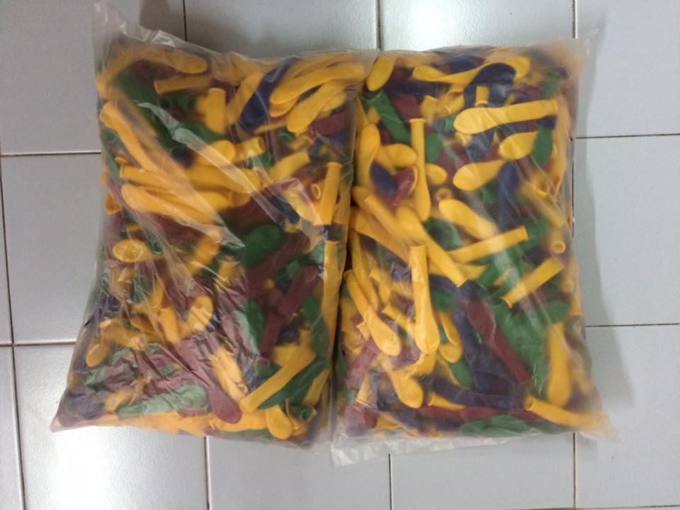 ลูกโป่งปาเป้า ปาโป่ง ขนาดใหญ่ - 1kg ต่อแพ็ค