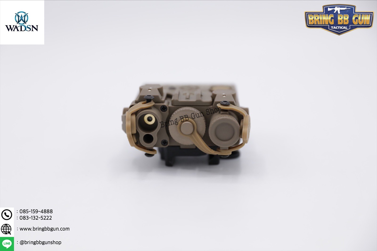 กล่องAN/PEQ-15A รุ่น DBAL-A2 (เลเซอร์ชี้เป้าอย่างเดียว) ยี่ห้อ WADSN รุ่น บอดี้พลาสติก (Dual Beam Aiming Laser - Advanced2)