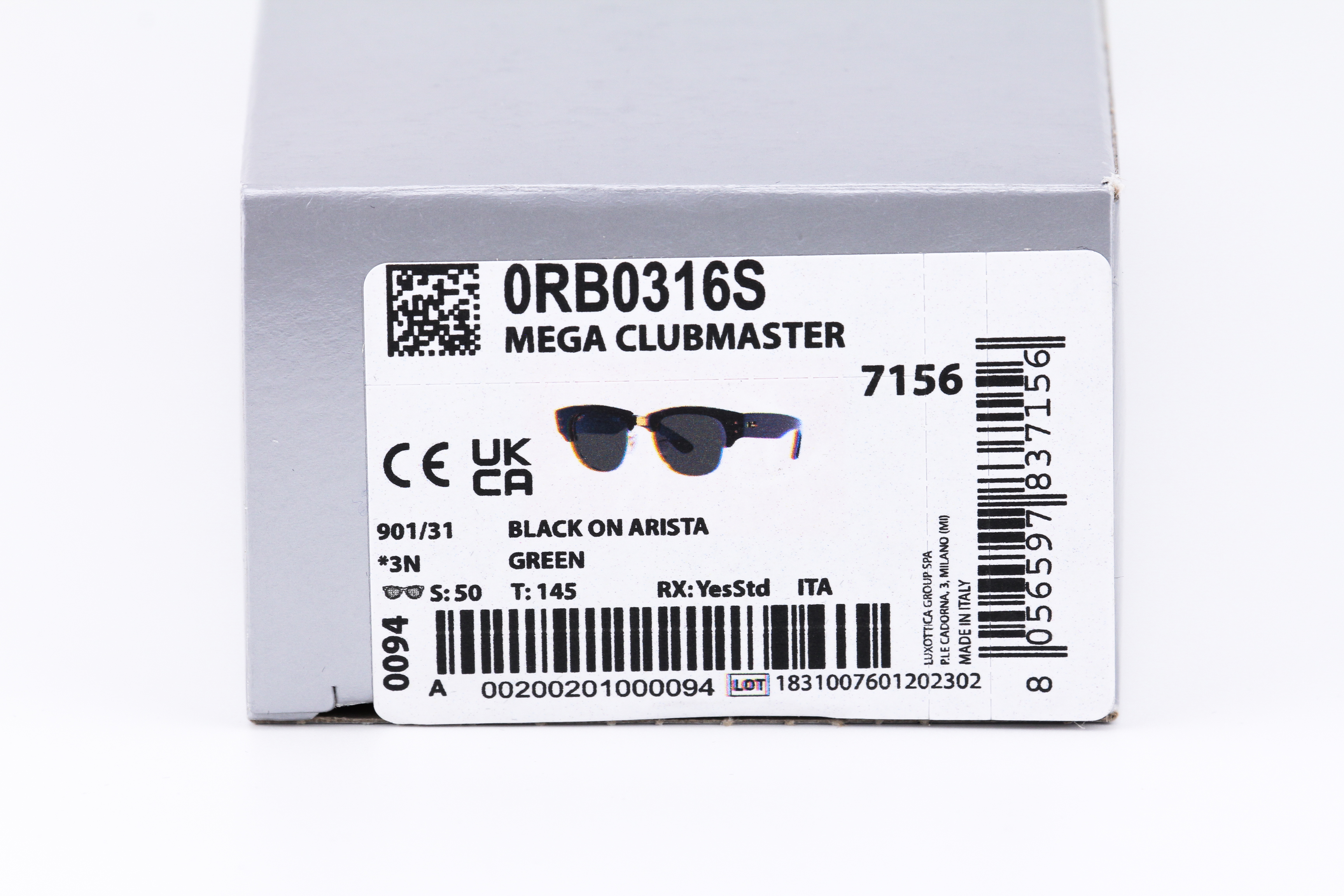 RayBan Mega Clubmaster RB0316S 901/31