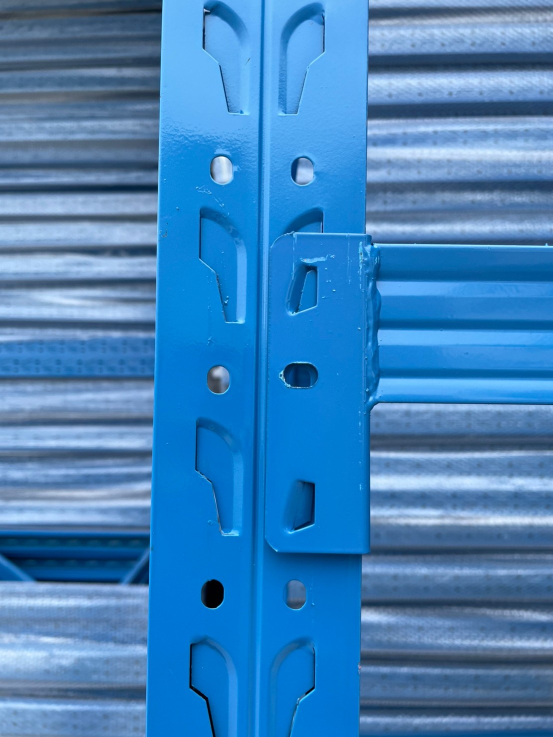 Micro Rack W200 x D60 x H200 cm. สีน้ำเงิน [ชั้นวางเหล็ก]