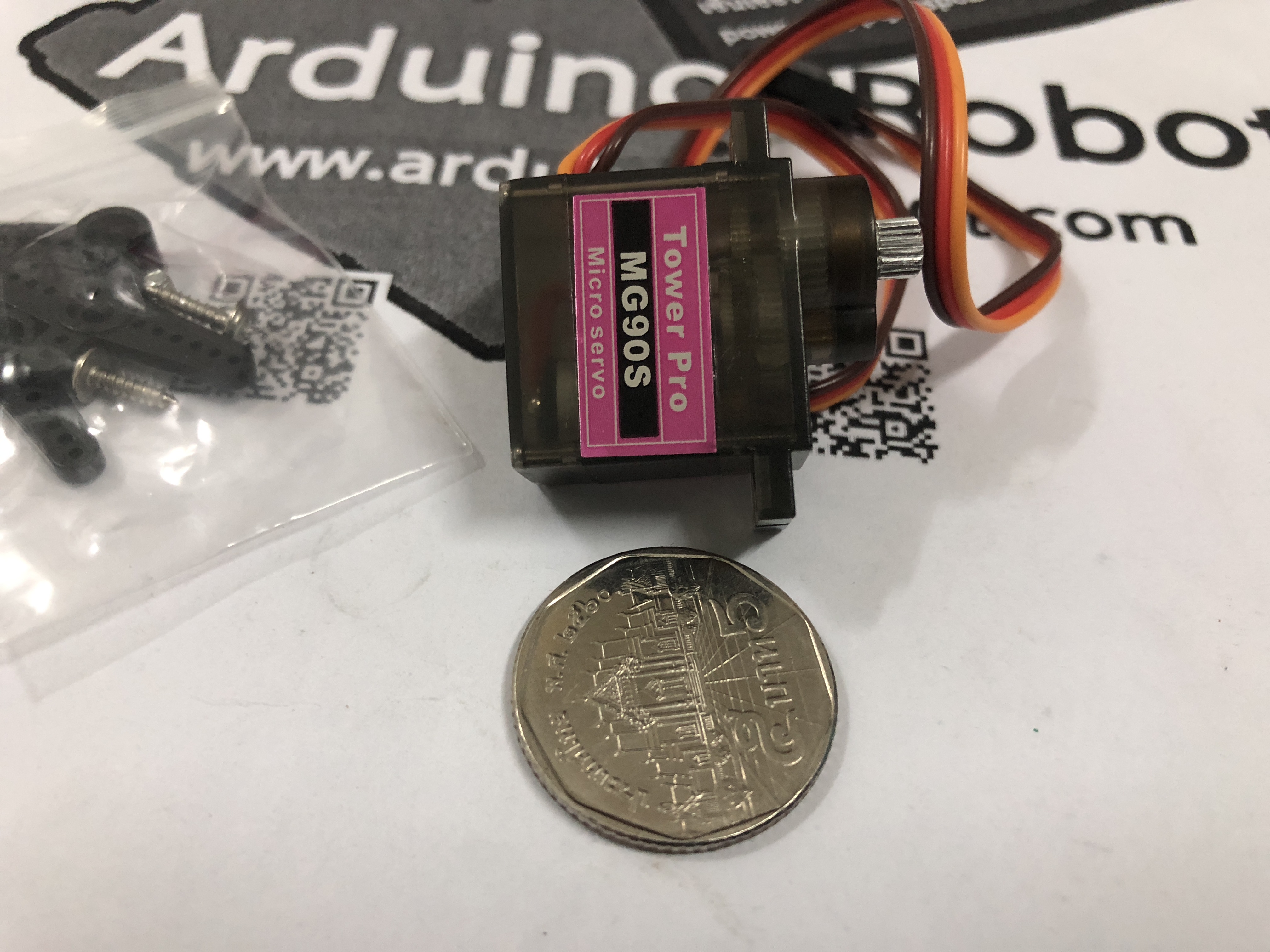 MG90S Servo (Tower Pro) เฟืองโลหะ