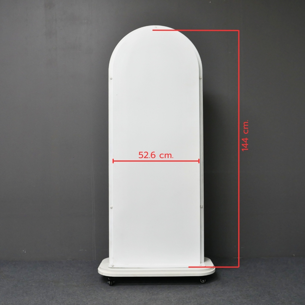 เกมส์วงล้อไฟฟ้าตั้งพื้น แบบปุ่มกดแรนดอม ไฟวิ่งวนพร้อมเสียง ขนาด (W)70 x (D)35 x (H)156 ซม.
