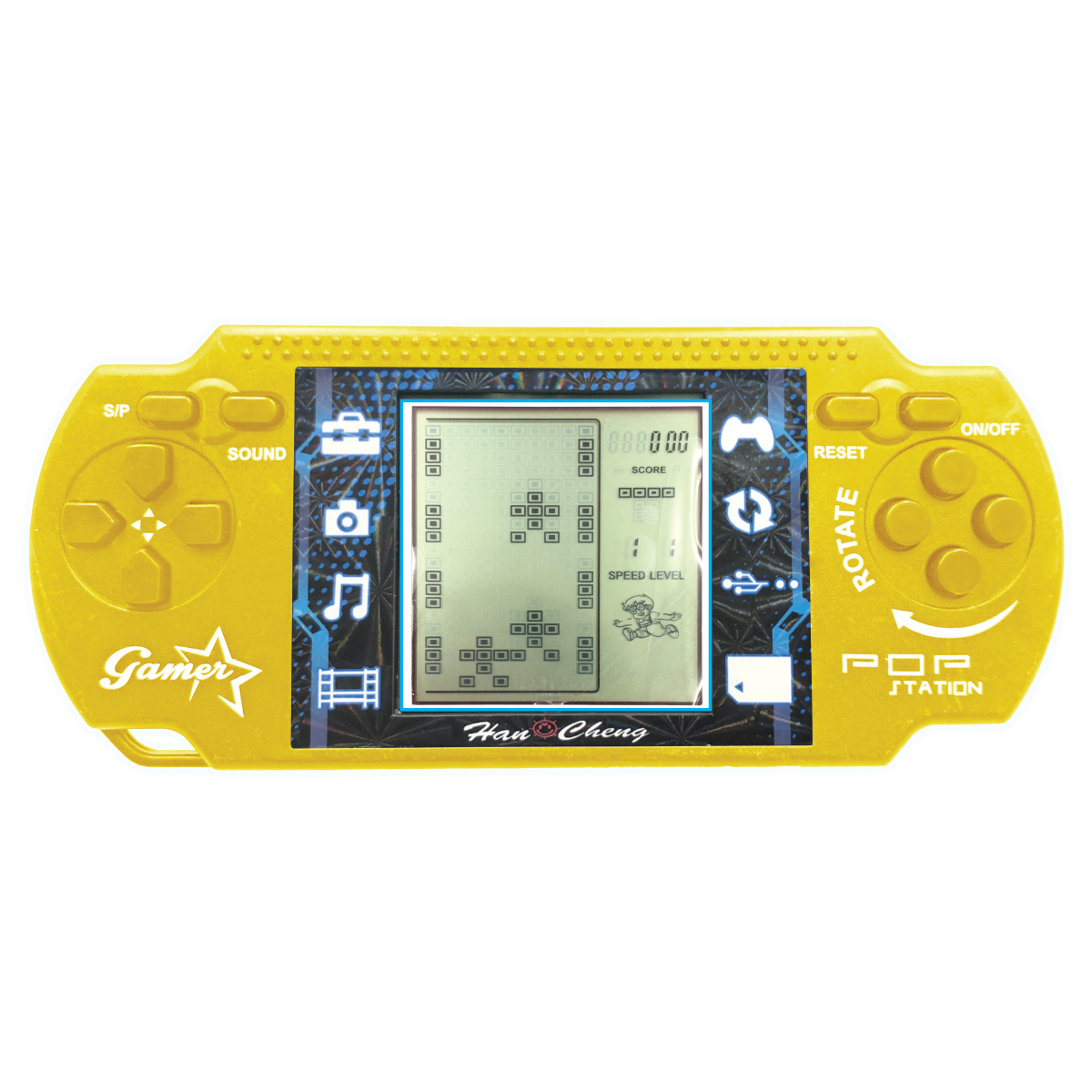 เกมคอนโซลกดกดคละสี เกมกดคลาสสิก ของเล่นเด็ก ของเล่นใส่ถ่าน T001-DD024639B0 - 6267993423801