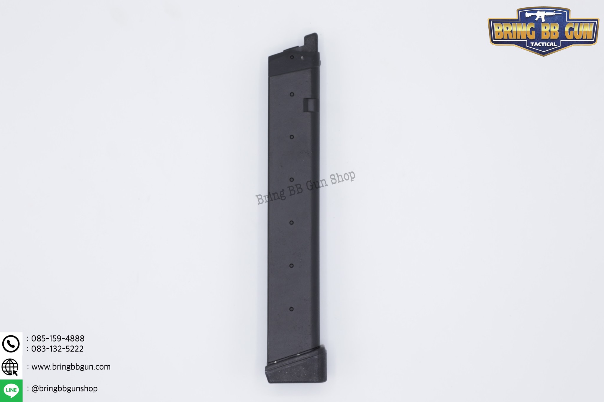 แม็กกาซีนปืนสั้นอัดแก็ส ยี่ห้อ KAC รุ่น Glock ยาว 50 นัด