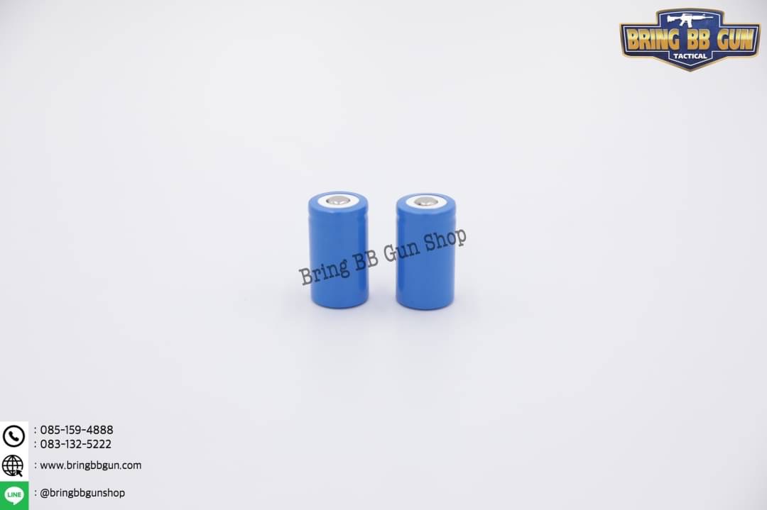 ถ่านชาร์จ CR123a / CR2 / 18650