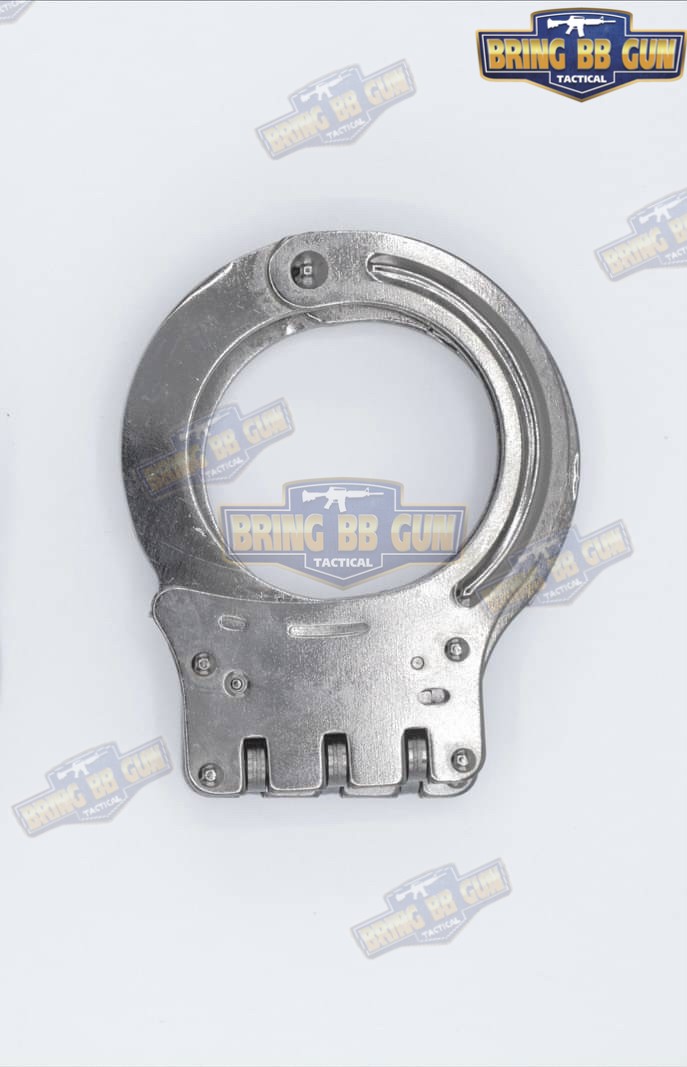 กุญแจมือ รุ่นบานพับ ดอกกลม