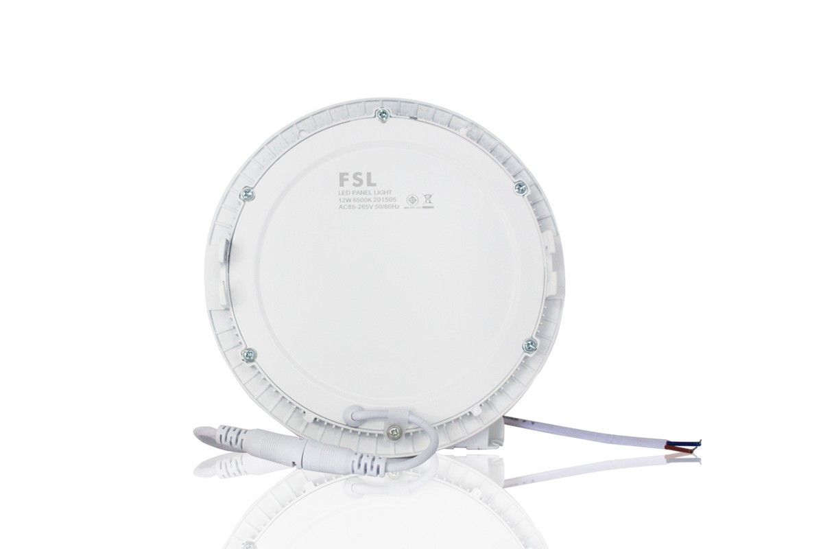 โคมฝังกลม FSL-PN-6-12W (CIRCLE) แสงขาวและแสงวอร์มไวท์