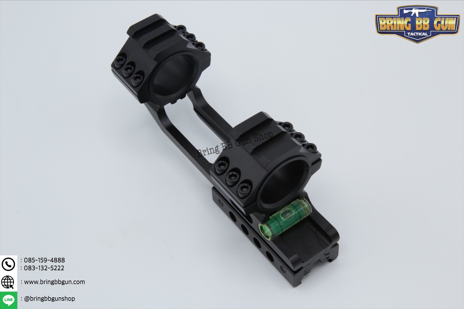 ขาจับกล้อง ราง11/20mm. ขนาดวง 25 และ 30mm (รุ่นB2)