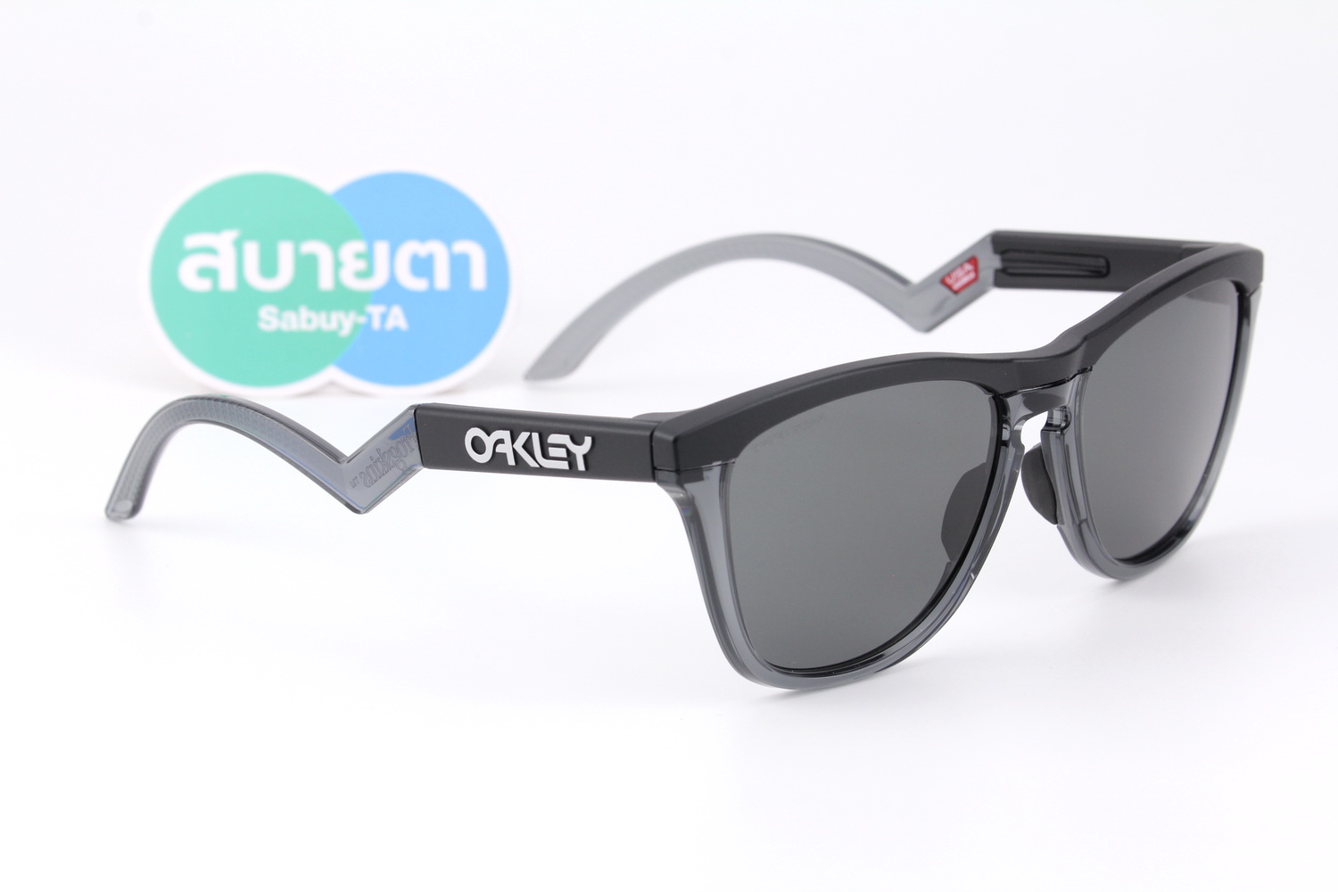 Oakley Frogskins Hybrid Prizm Grey/Matte Black SKU#OO9289-07