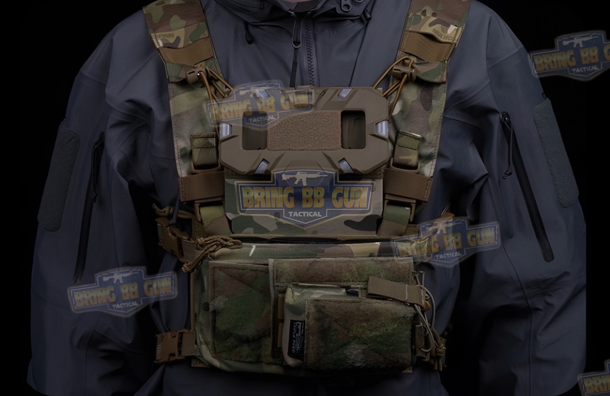 แผงเสริมหน้าอก Chest Rig (Chest Rig Mag Holder Attachment)