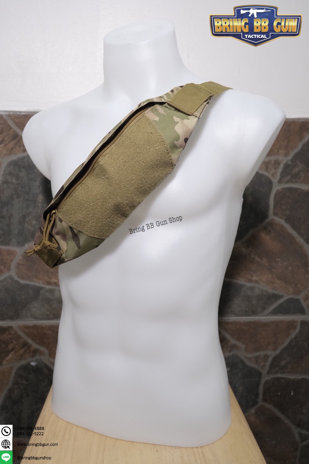 กระเป๋าสะพายข้าง-คาดอก-คาดเอว รุ่น Mini (คาดเอวจักรยาน)