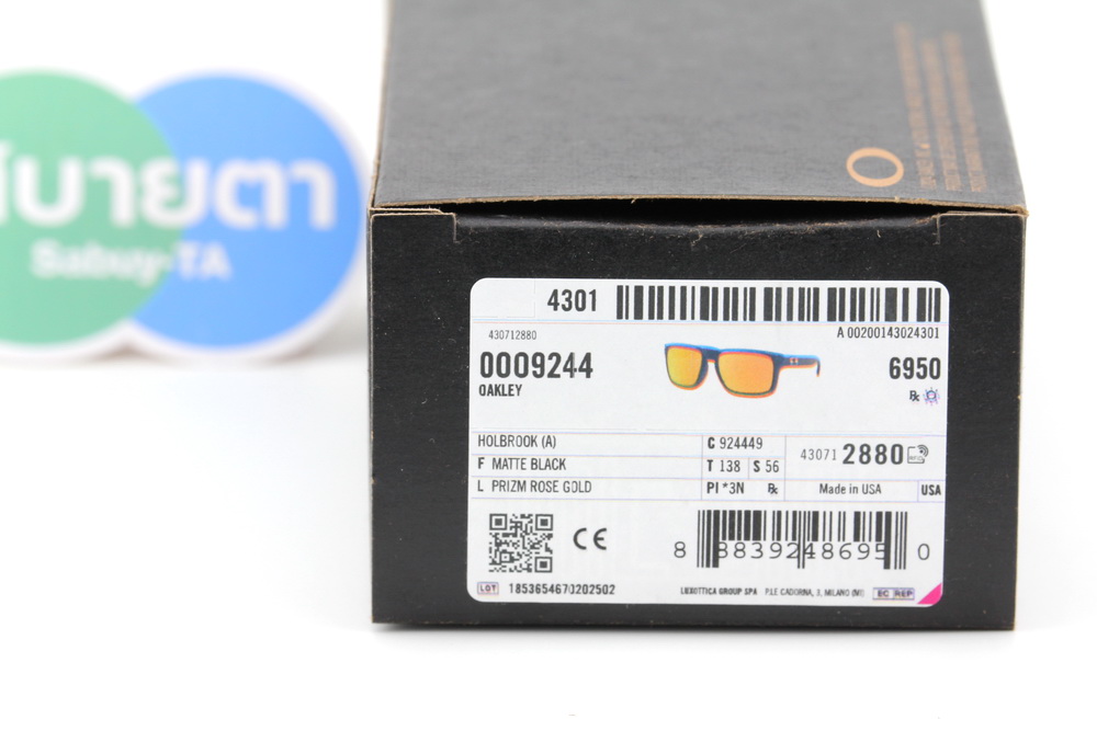 Oakley HOLBROOK Matte Black/Prizm Rose Gold SKU#OO9244-49 (ASIA FIT)