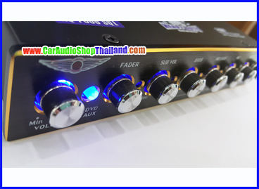 ปรีแอมป์ 5 แบนด์ คุณภาพ AUDIO QUART 666 SQL