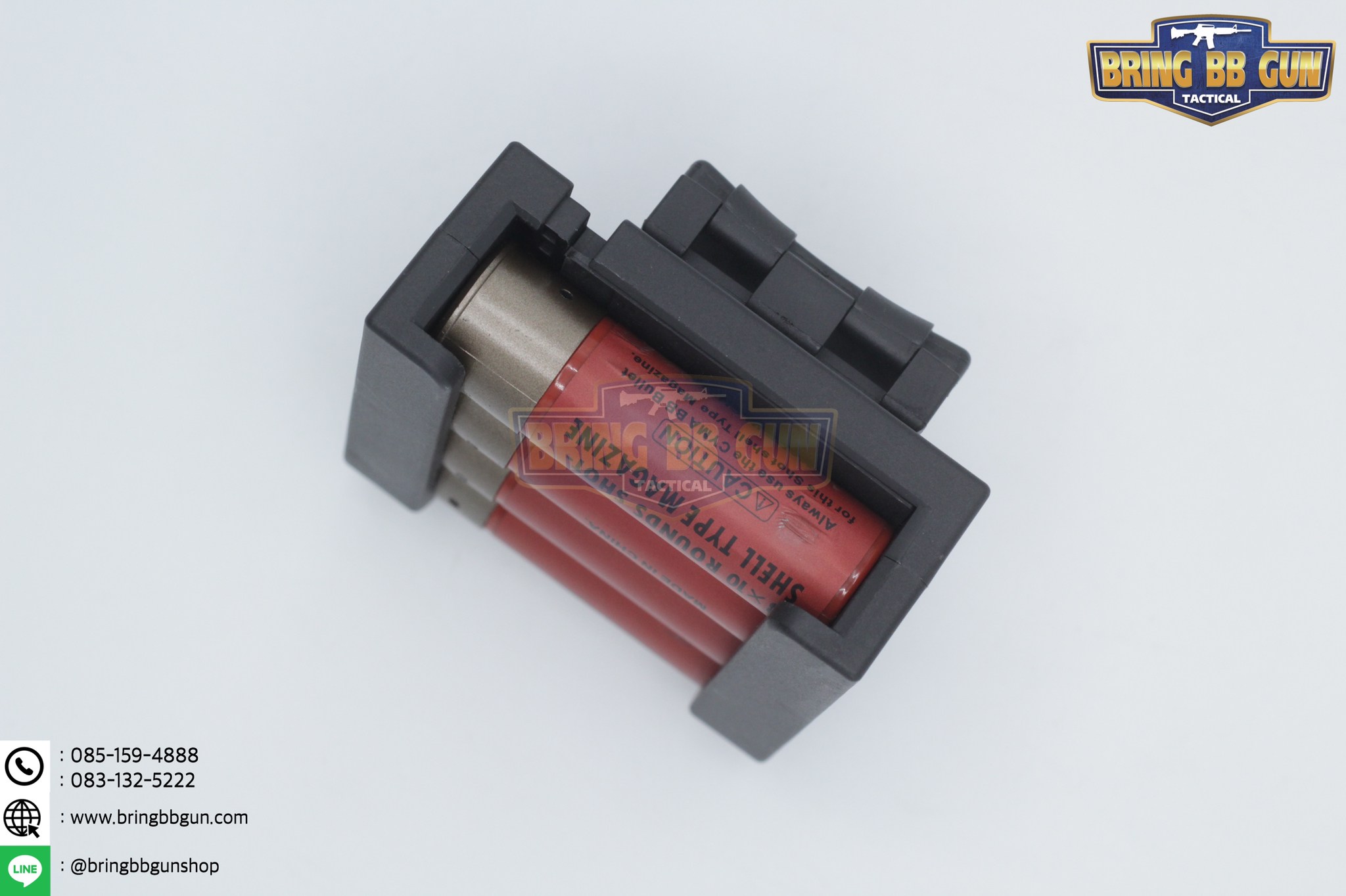 Shotshell Holder for Speed Reloads ซองบรรจุลูกกระสุนลูกซอง ขนาด12Ga 4นัด (ซองจิงโจ้)