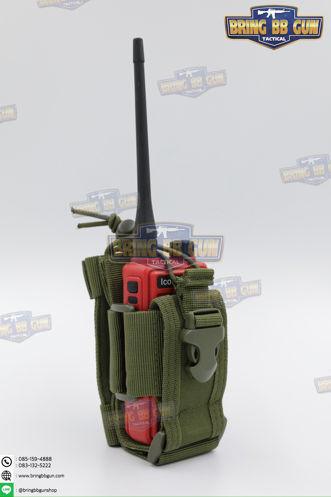 ซองวิทยุสื่อสารแบบผ้า Universal (ซองวิทยุสื่อสารแบบผ้า ปรับใส่ได้ทุกรุ่น) (Radio Holster)