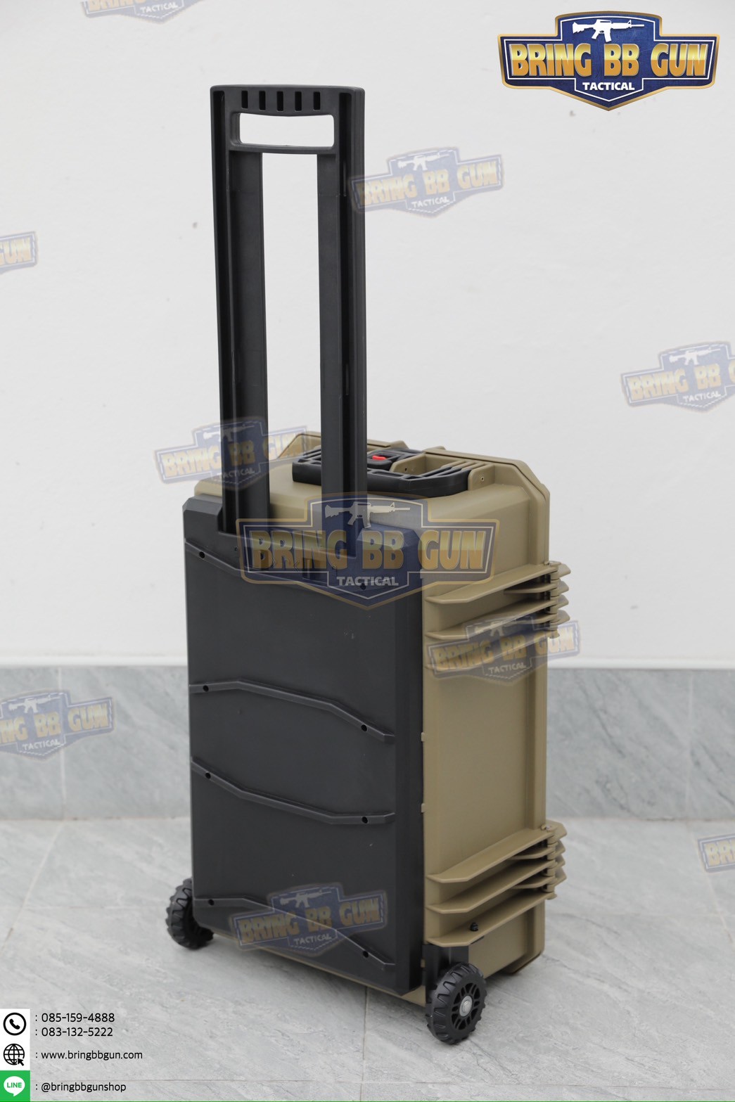 กล่องปืนสั้นแบบมีล้อลาก Plasma Case รุ่น P05 (SW1022C-R) (เคสกันกระแทรกแบบมีล้อลาก Plasma) (กล่องกันกระแทก)