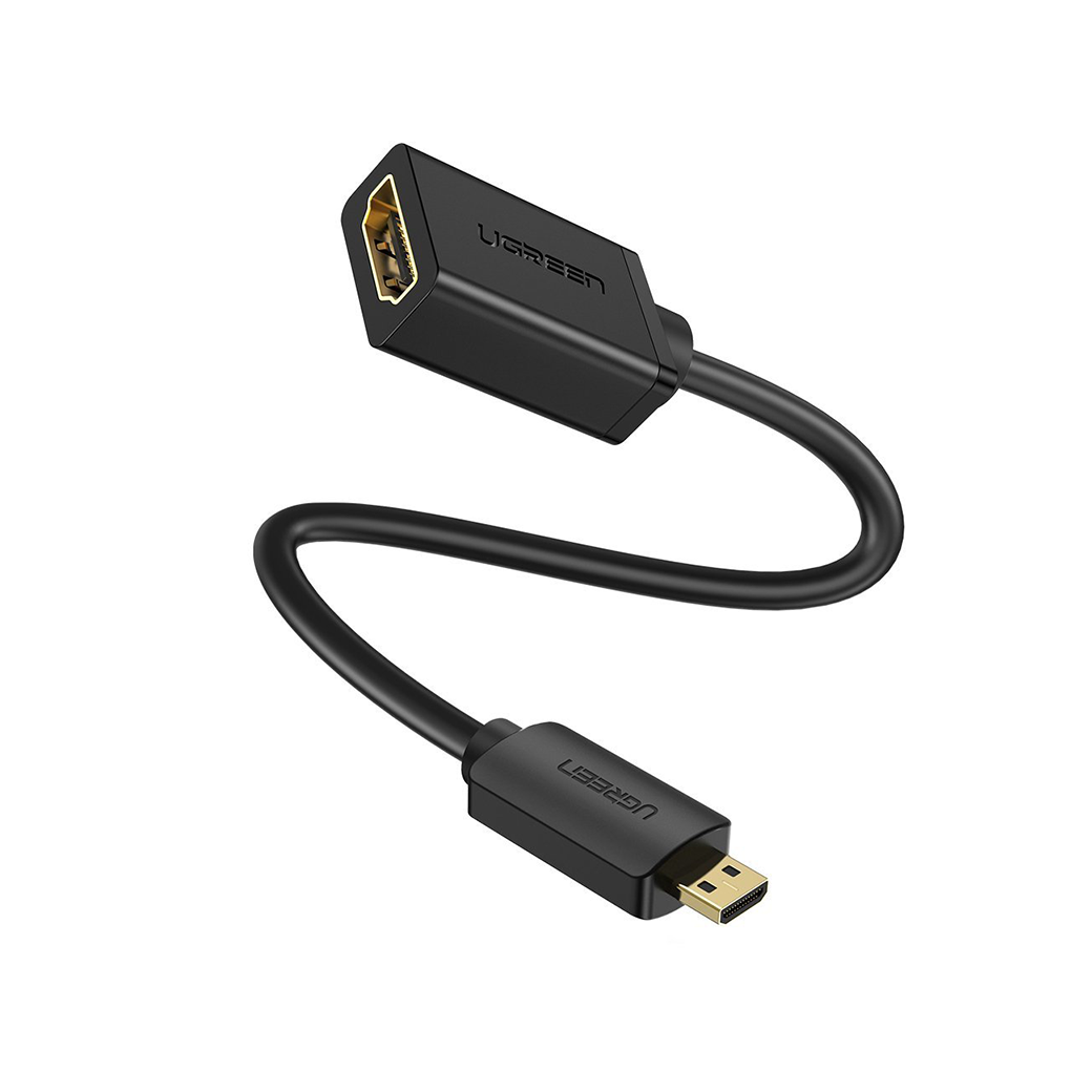 UGreen 20134 Micro HDMI Male to HDMI Female Cable