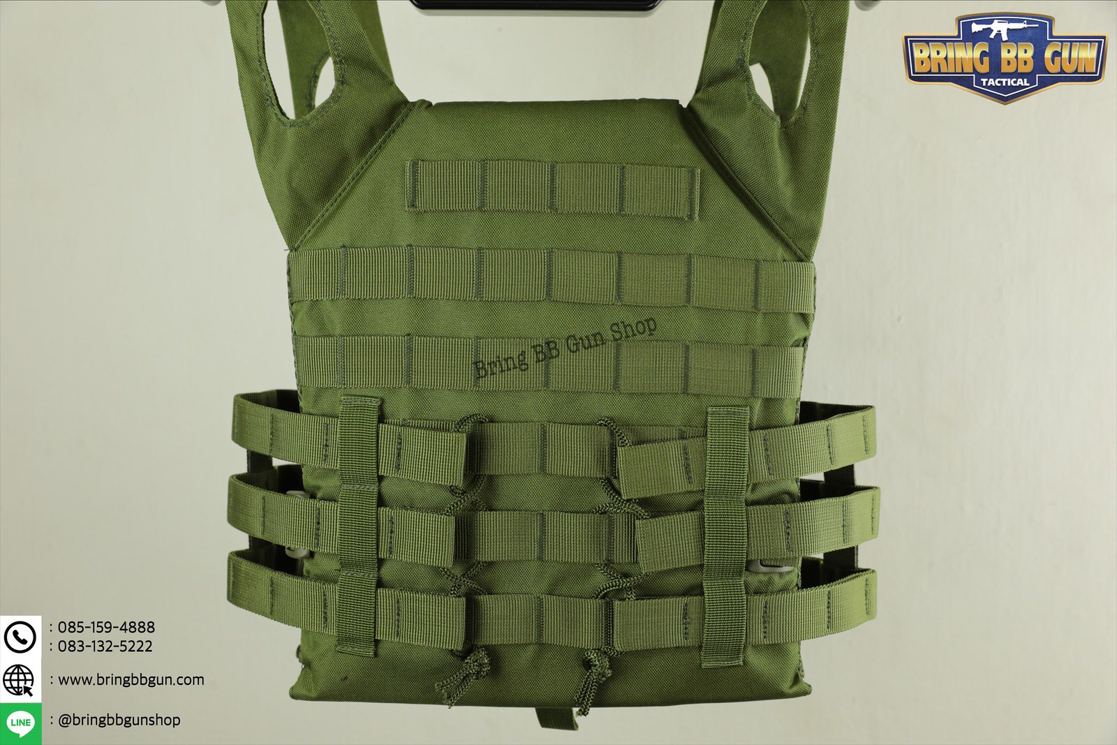 เสื้อเวส รุ่น JPC สายผ้า เนื้อผ้า600D