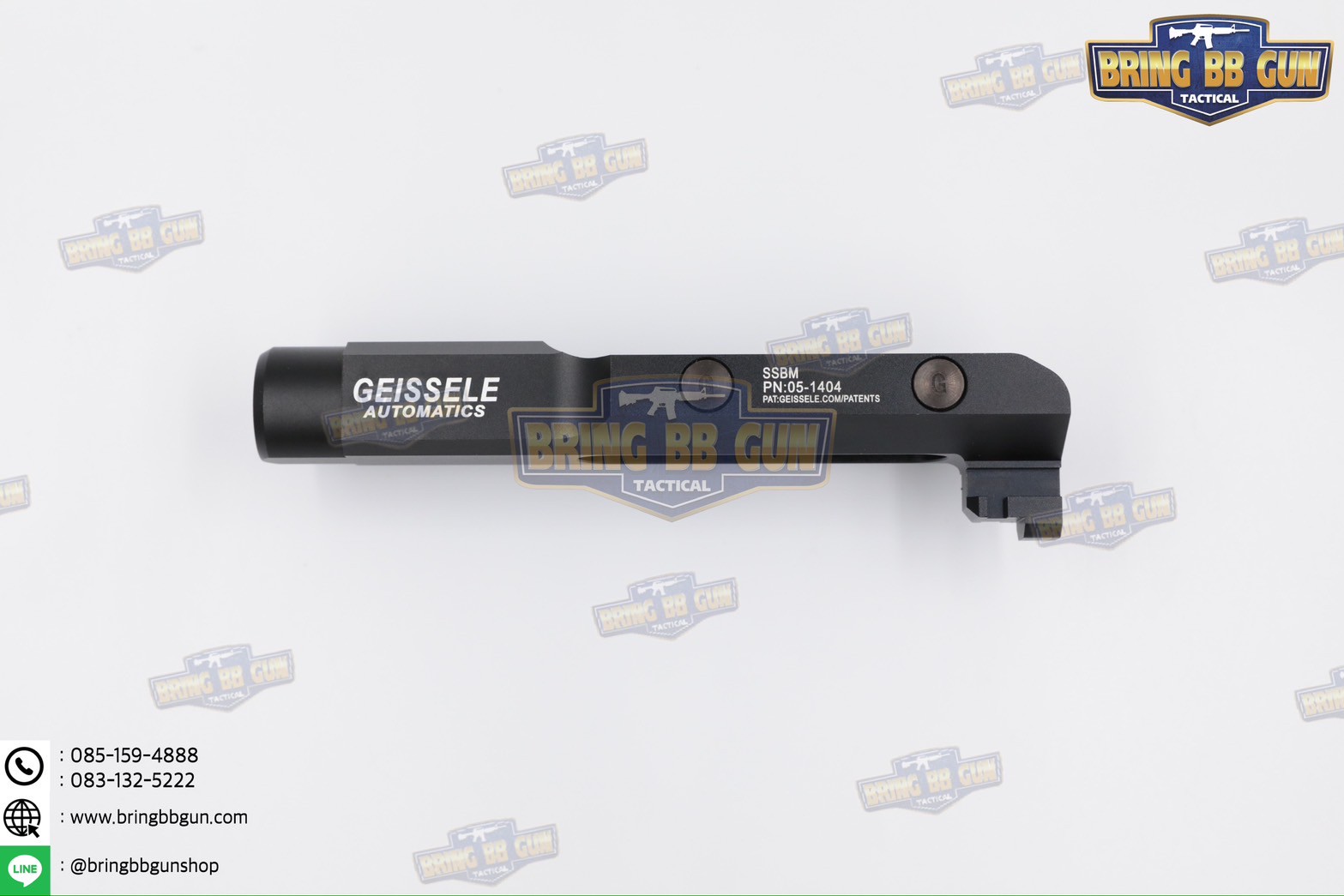 ขาเสริมสำหรับติดมีดปลายปืน ทรง Geissele (Super Stabby Bayonet Mount) (SSBM) (ใช้ได้กับชุดหน้าระบบราง Picatinny (ราง 20mm.) เท่านั้น)