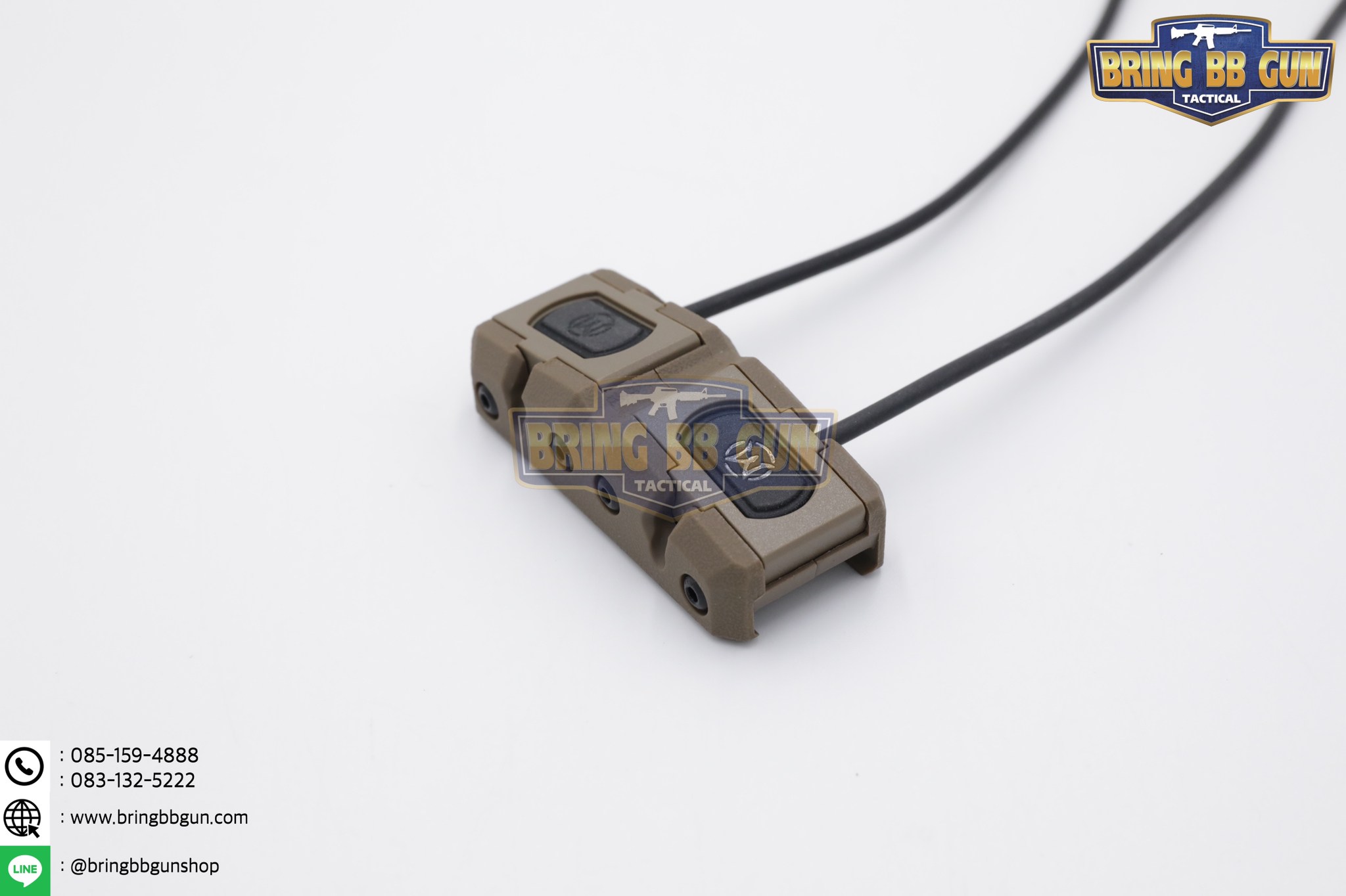 เคสสวิตซ์หางหนู2ทาง HRF รุ่น Dual RAMP (HRF Dual RAMP) (HRF Rat Tail Bracket) (Remote Angled Modbutton Platform)