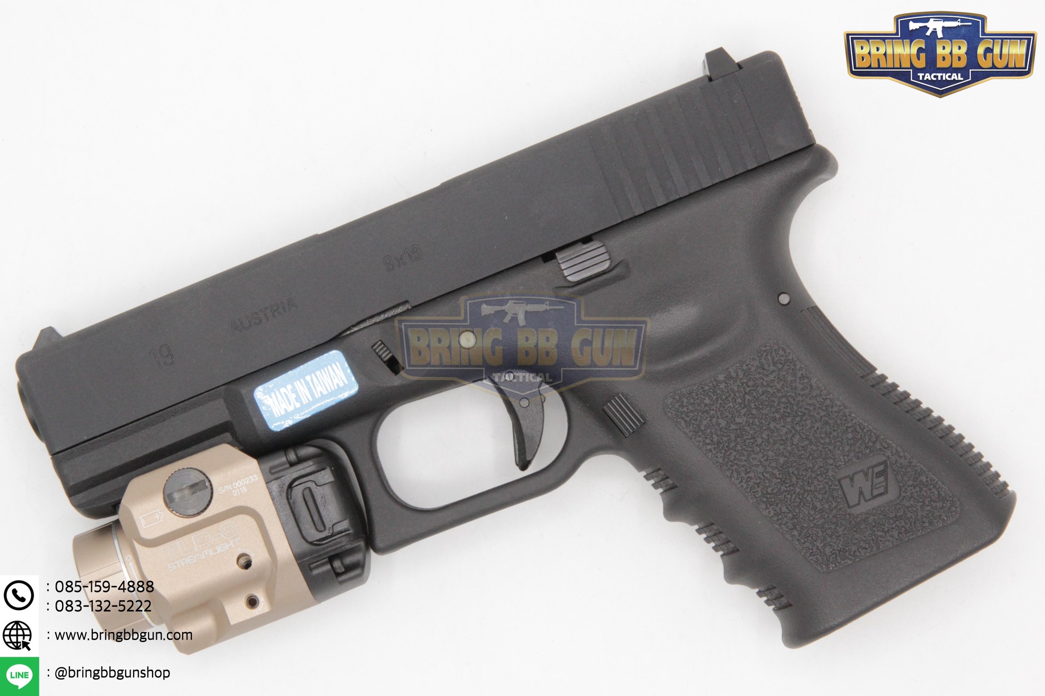 ไฟฉายและเลเซอร์สีแดง ติดปืนสั้น Streamlight รุ่นTLR-8