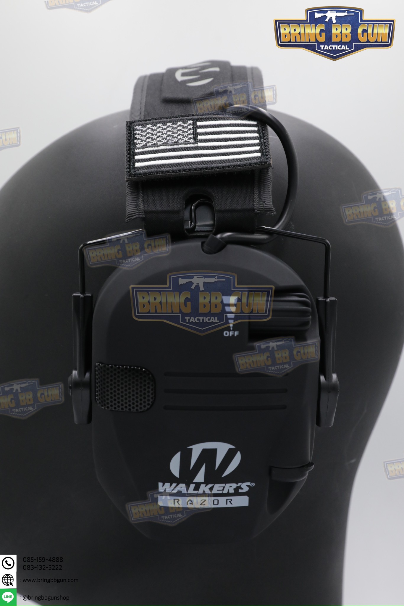 หูฟังตัดเสียง ทรง W1 Razor