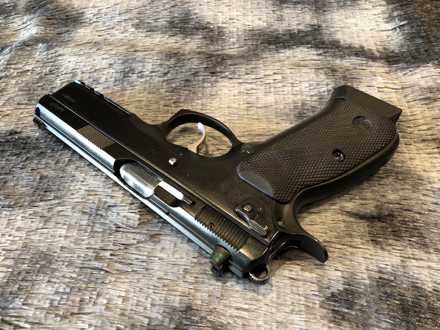 [ปืนฝากขายมือสอง] CZ SP-01 Tactical ขนาด9มม สภาพดี ลำกล้องดี ระบบดีเยี่ยม แม่นยังกะจับวาง