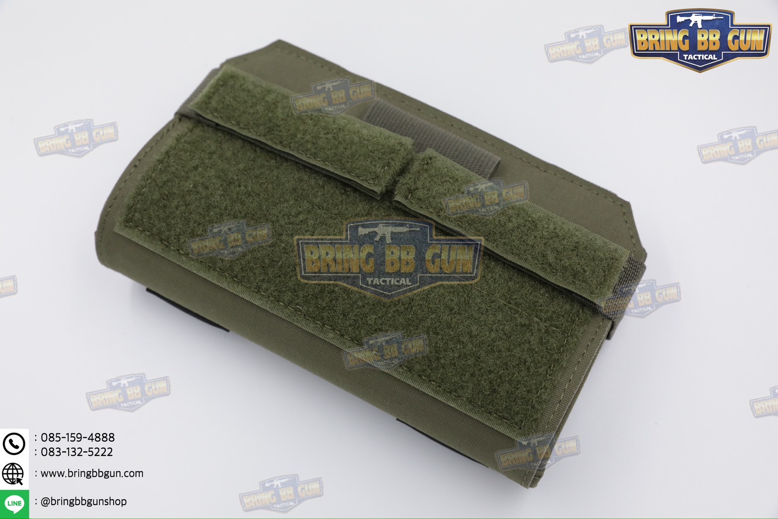 Tactical Phone Pouch เคสโทรศัพท์ติดเสื้อเวส ทรง Admin Pouch (Folded Navigation Board) (Navboard Fliplite Chest Smartphone Mount)