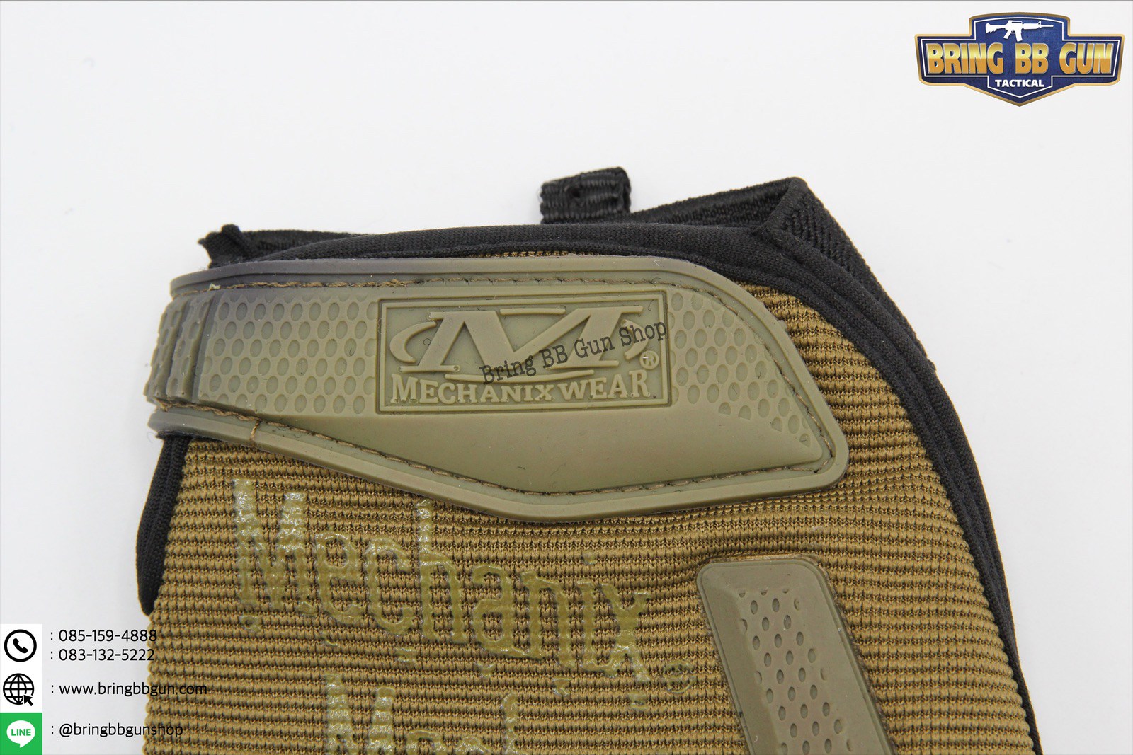 ถุงมือครึ่งนิ้ว ยี่ห้อ Mechanix รุ่น M-Pact