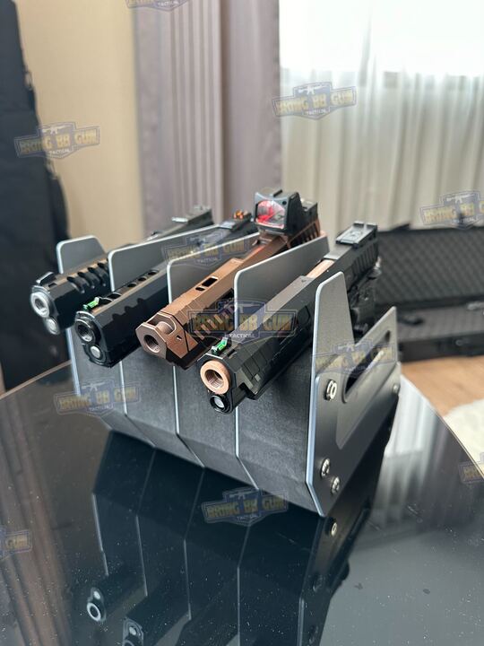 ชั้นวางปืนสั้น (ช่วยจัดเก็บปืนสั้นให้เป็นระเบียบ) (Pistol Stroage Rack)
