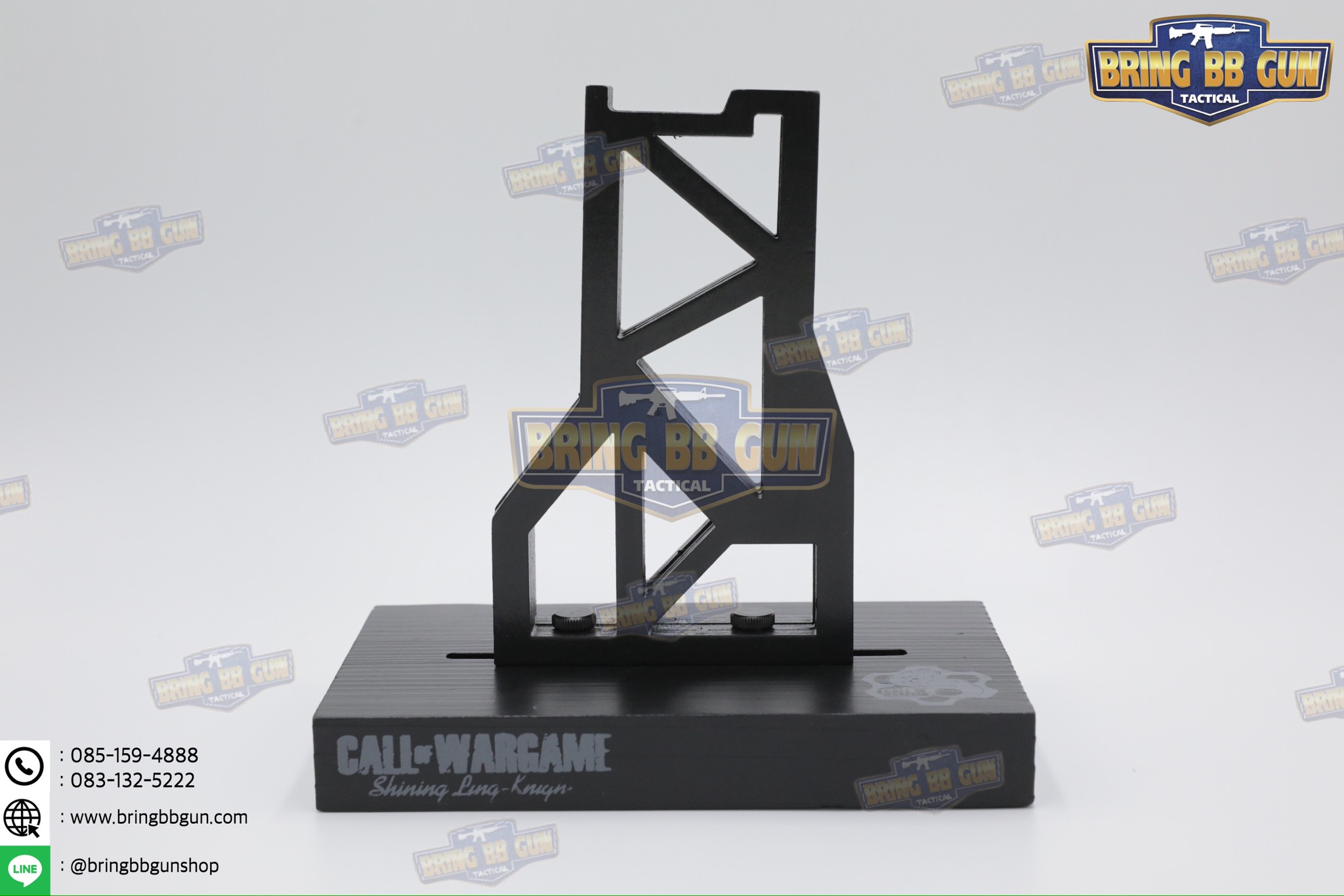 ขาตั้งปืนยาว (งานไม้)