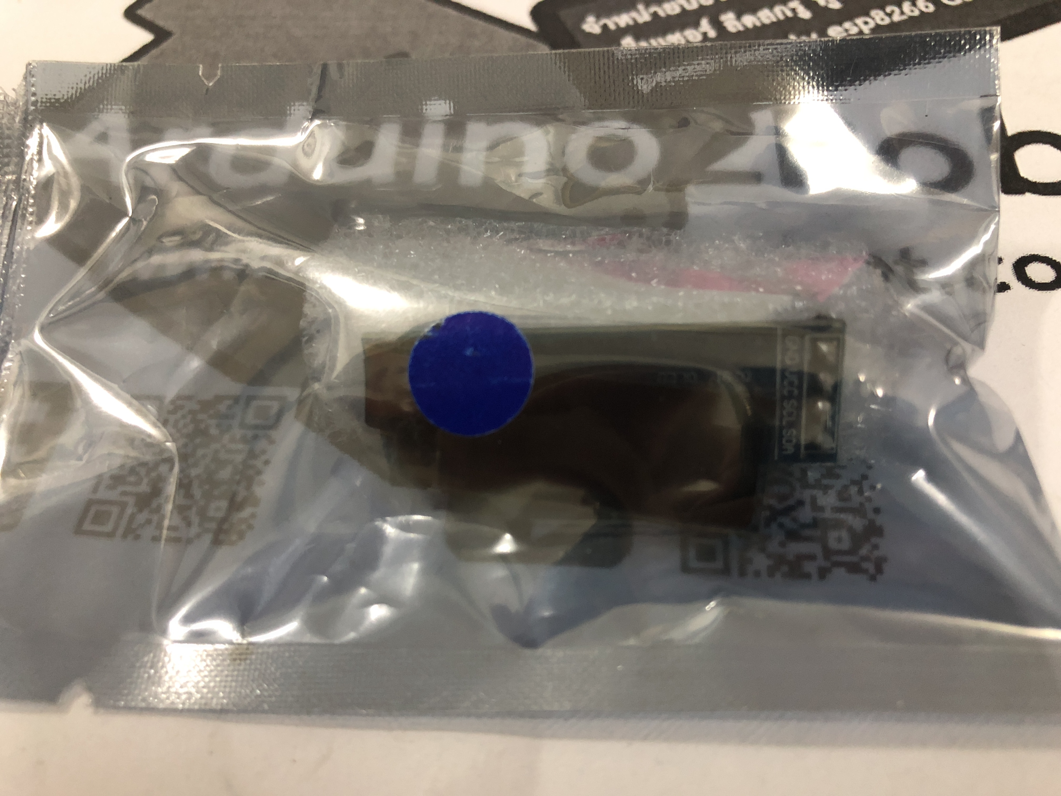 0.91 Inch 128x32 I2C Blue OLED Module