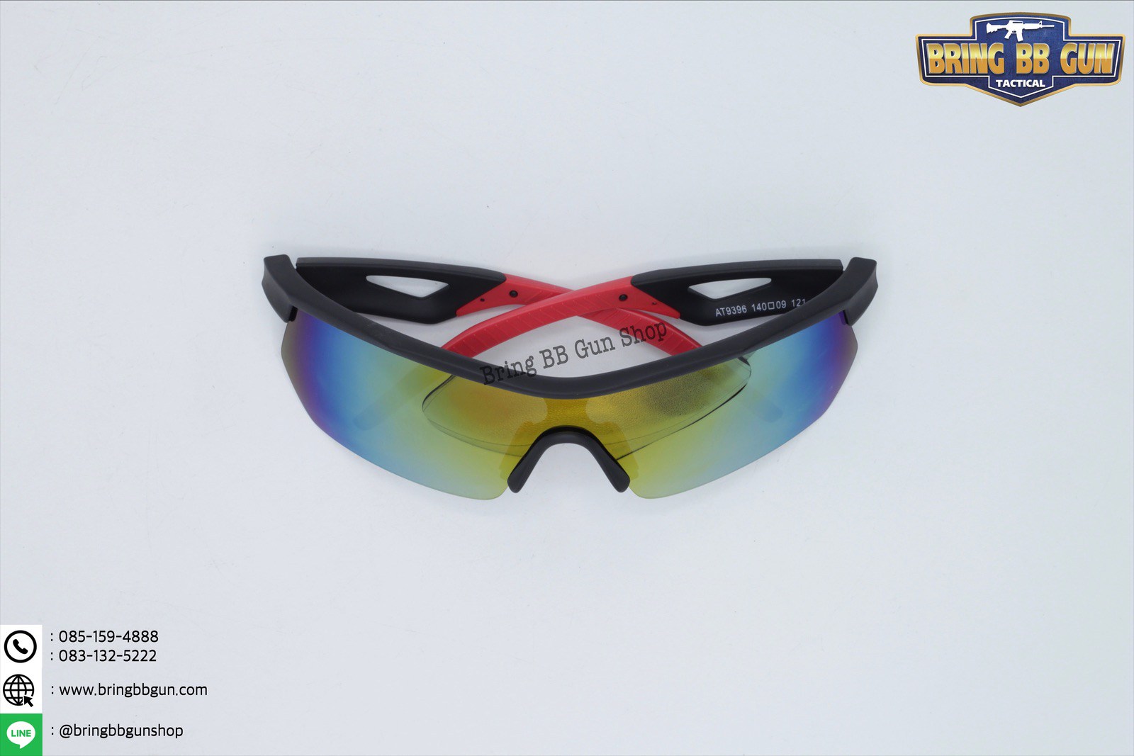 แว่นกันแดด เลนส์ Polarized (เลนส์โพลาไรซ์) รุ่น ทรงสปอร์ต