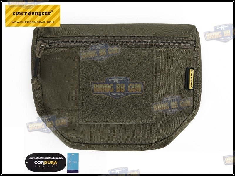 กระเป๋าจิงโจ้ติดเสื้อเวส ยี่ห้อ Emerson (EmersonGear armor carrier drop pouch/AVS JPC CPC) (Armor Carrier Drop Pouch) (Lower Accessories Pouch) (Drop Pouch)