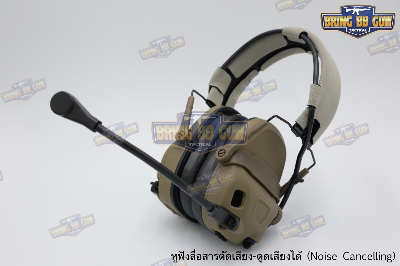 หูฟังสื่อสารตัดเสียงได้ ทรง Ops-Core AMP (FCS AMP tactical communication shooting headset noise reduction) (AMP)